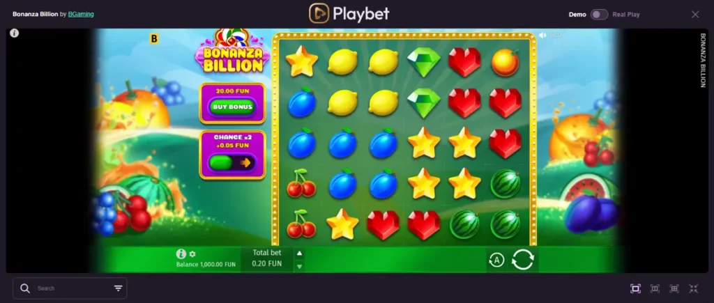 Learn how to play Bet Game slots at Playbet Casino