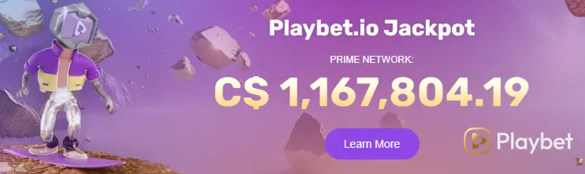 Play jackpot games at Playbet Casino